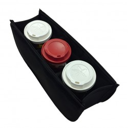 Fabric Case For Isothermal Coffee Delivery Bags Black