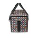 Isothermal Delivery Coffee Bag Black With Dots Isothermal Delivery Coffee Bag Black With Dots