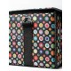 Isothermal Delivery Coffee Bag Black With Dots Isothermal Delivery Coffee Bag Black With Dots