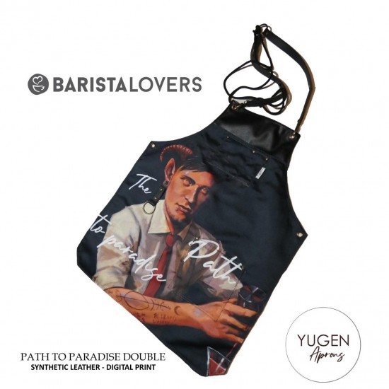 Barista Lovers Aprons “Path To Paradise ” Ποδιά Premium Αντοχής Διπλού Καμβά Limited Edition