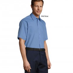 Sol's Bristol Men's Short Sleeve Poplin Shirt 