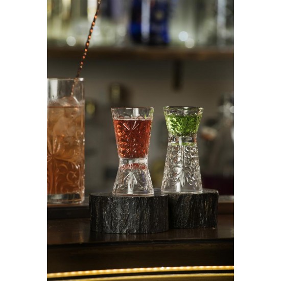RCR Cristalleria Italiana Mixology Tattoo Jigger-Shotglass RCR Cristalleria Italiana Mixology Tattoo Jigger-Shotglass