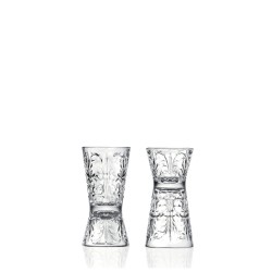 RCR Cristalleria Italiana Mixology Tattoo Jigger-Shotglass