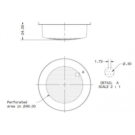 IMS Φίλτρο Καφέ Ακριβείας 12/16gr Η24