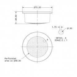 IMS Φίλτρο Για Κλείστρο Ακριβείας 18/22gr Η28.5