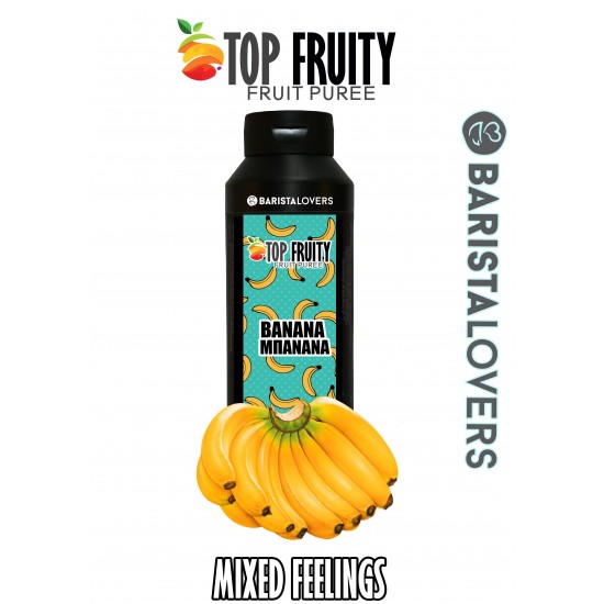 Fruit Puree Μπανάνα Top Fruity 1kg