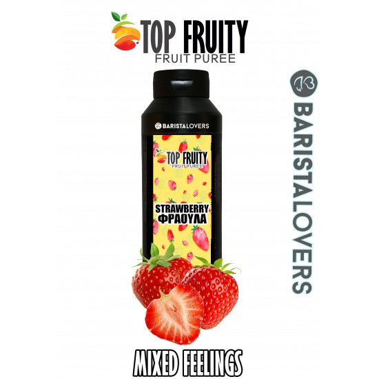 Fruit Puree Φράουλα Top Fruity 1kg