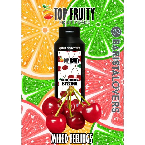 Fruit Puree Βύσσινο Top Fruity 1kg