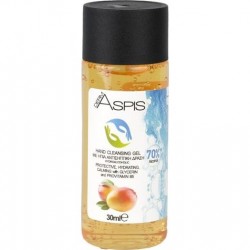 Derm Aspis Gel Χεριών Με Ήπια Αντισηπτική Δράση Mango-Papaya