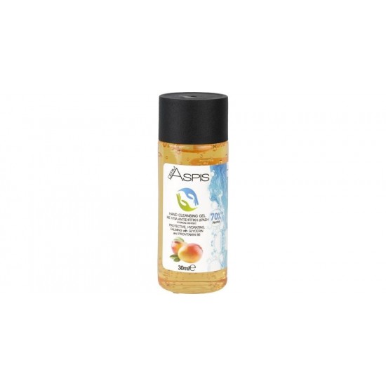 Derm Aspis Gel Χεριών Με Ήπια Αντισηπτική Δράση Mango-Papaya