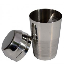 Σέικερ Inox Με Σίτα 600ml