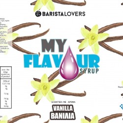 My Flavour Σιρόπι Βανίλια 1lt