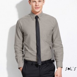 Sol's Boston Men's Long Sleeve Oxford Shirt