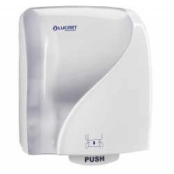 Lucart Identity Autocut Towel Dispenser White finish