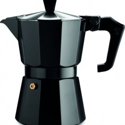 Pezzetti Italexpress Moka Espresso Coffeemaker 3 Cups Black