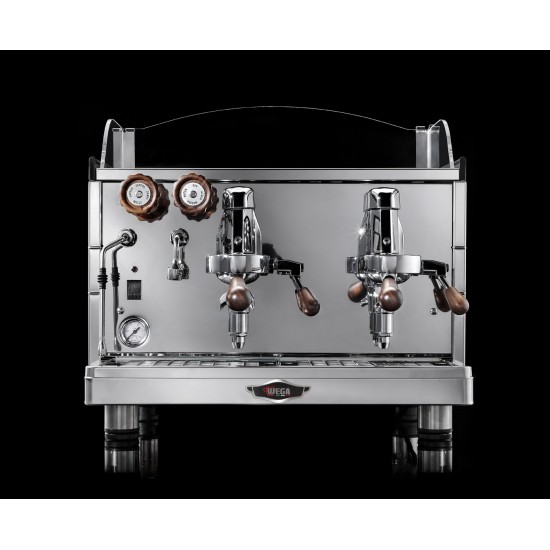Wega Mininova Classic ΕΜΑ/2 Wood Επαγγελματική Μηχανή Espresso Με Θερμοσιφωνικό Σύστημα