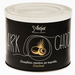 Marchoc Σκούρα Σοκολάτα Με Καρύδα 360gr