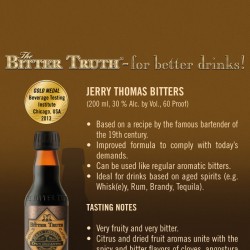 Bitter Truth Jerry Thomas’ Own Decanter Bitters