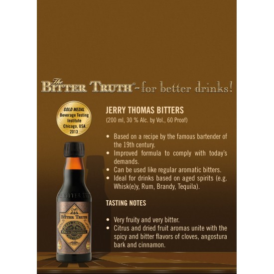 Bitter Truth Jerry Thomas’ Own Decanter Bitters