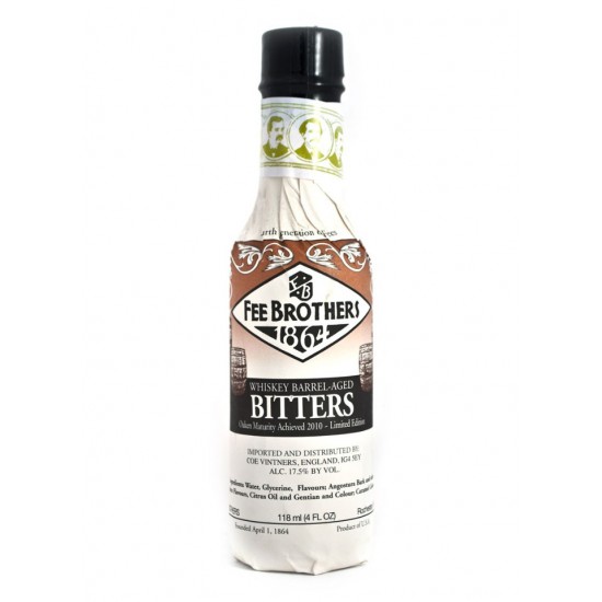 Fee Brothers Whiskey Barrel Aged Bitters Fee Brothers Whiskey Barrel Aged Bitters