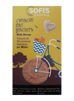 crunchy oat biscuits with