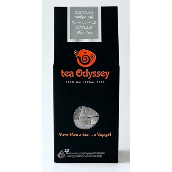 Tea Odyssey Τσάι Σκύλλα - Μαύρο Τσαι - 20τμχ. Tea Odyssey Τσάι Σκύλλα - Μαύρο Τσαι - 20τμχ.