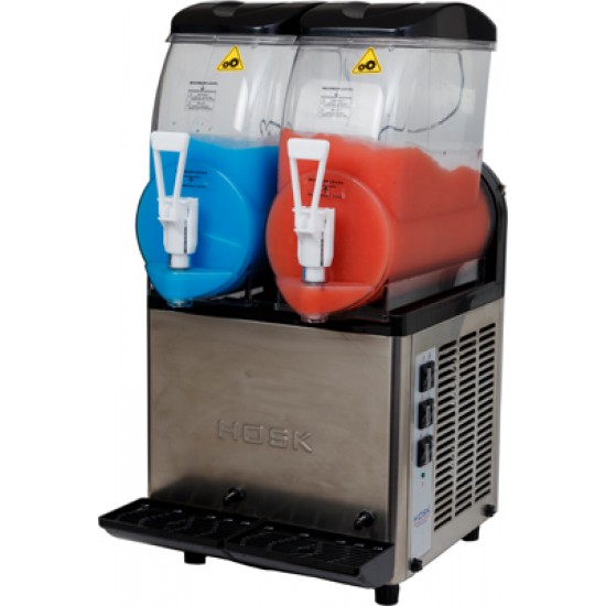 HOSK Slush Machine Γρανιτομηχανή 2x12Lt