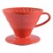 Hario Coffee Dripper 02 red V60 Ceramic