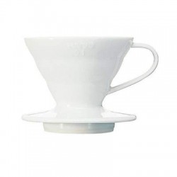 Hario Coffee Dripper 01 white V60 Ceramic