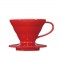 Hario Coffee Dripper 01 red V60 Ceramic