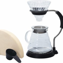 Hario V60 Arm Stand Glass Dripper Set G