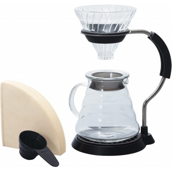 Hario V60 Arm Stand Glass Dripper Set G