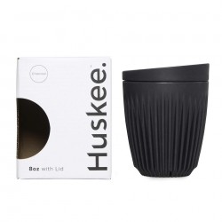 Huskee Cup&Lid Charcoal 8oz