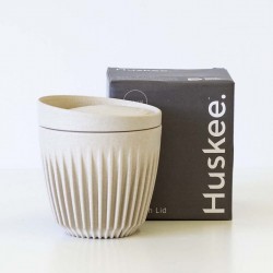 Huskee Cup&Lid Natural 8oz