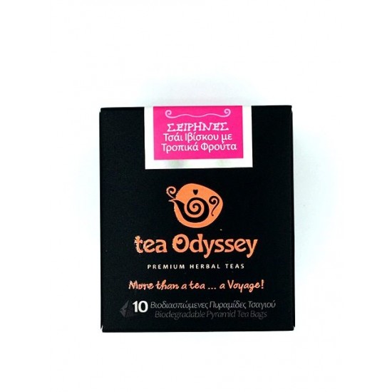 Tea Odyssey Τσάι Σειρήνες - Ιβίσκος Με Τροπικά Φρούτα 10 τεμ.