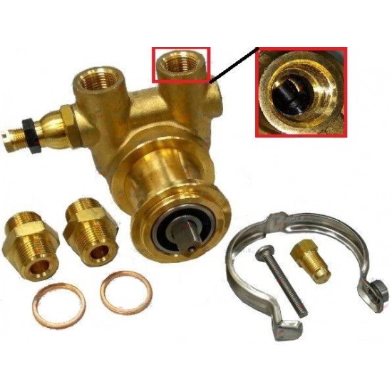 Αντλία Rotoflow 3/8"GAS 200L/h 3 ΕΞΟΔΩΝ Rancilio