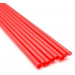 Plastic Red Straws 1000pcs