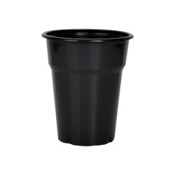 Black Plastic Cup 300ml 50pcs