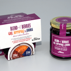 Pegasus Bio Blend Of Berries Mermelade 220gr.