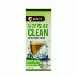 Cafetto Eco Clean - Κάψουλες Καθαρισμού Συμβατές Με Μηχανές Nespresso 6τμχ