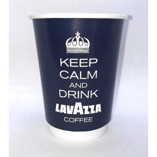 Paper Cup Lavazza Keep Calm 14oz 20pcs Paper Cup Lavazza Keep Calm 14oz 20pcs